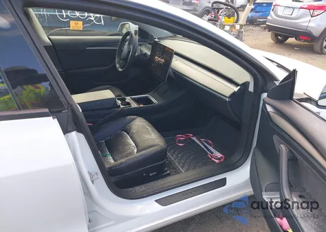 2023 Tesla Model 3 Rear-Wheel Drive from USA, damaged, VIN 5YJ3E1EA1PF492555